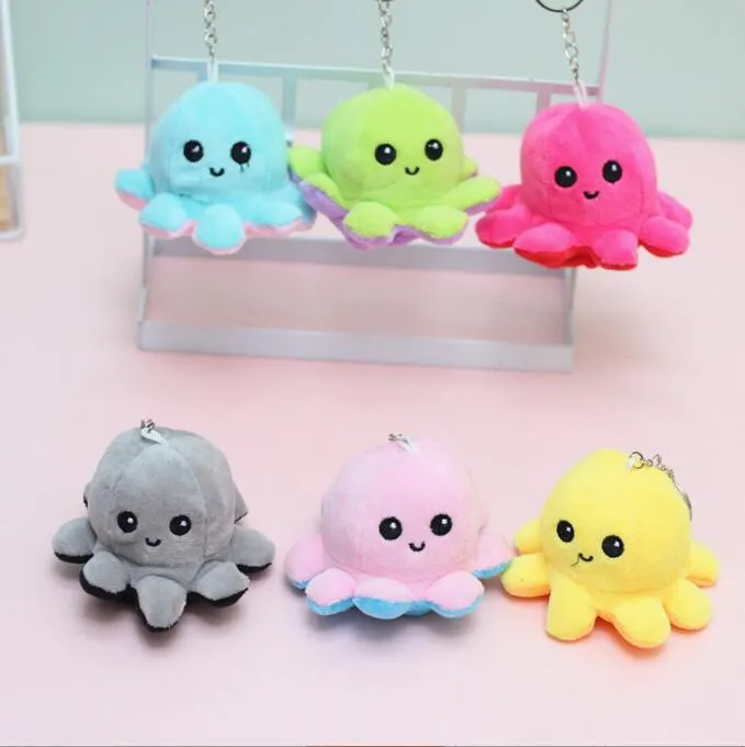 DHgate.com:2024Reversible Octopus Backpack Pendant Plushie