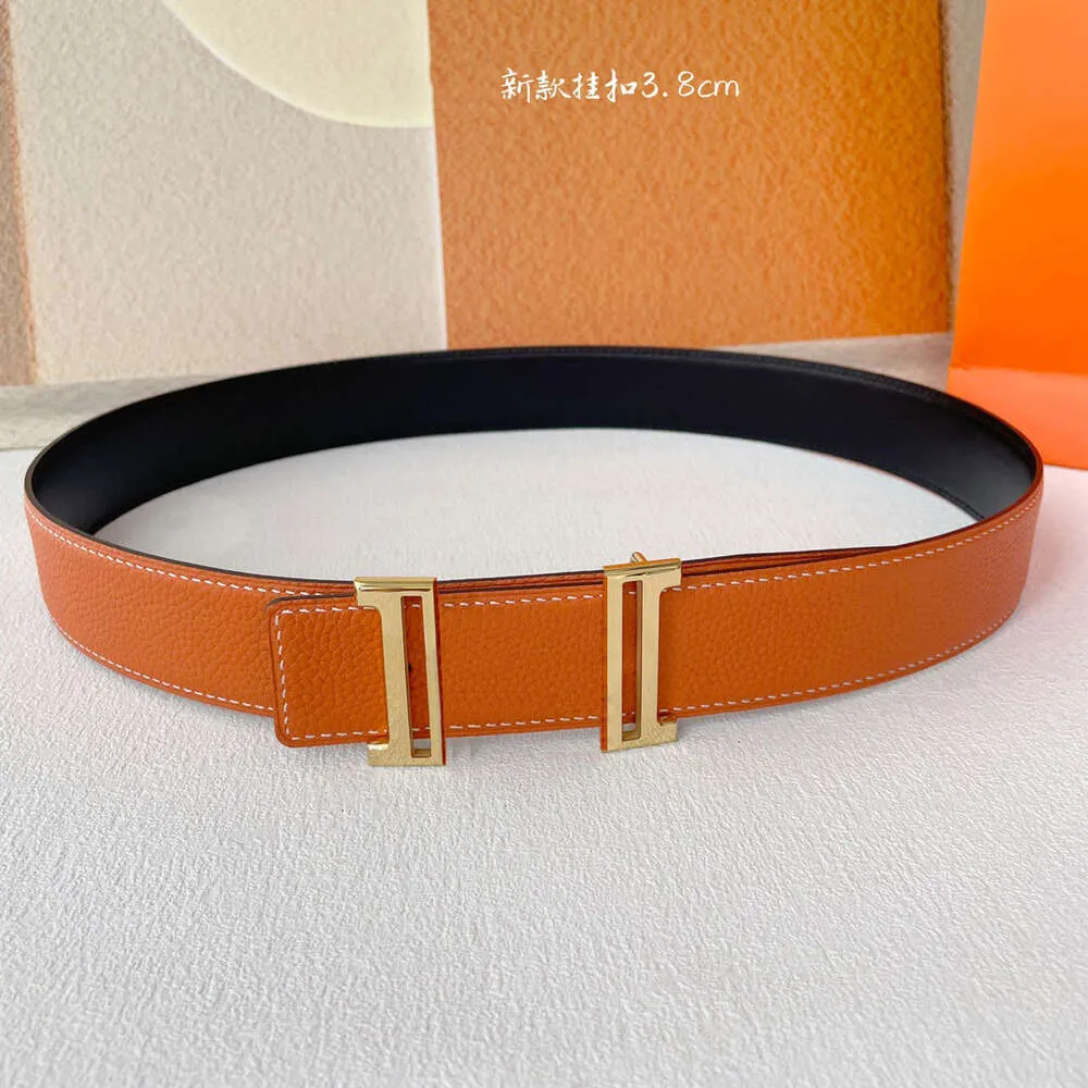 Luxury Designer Belt Fashion Letter Gold Silver Buckle äkta läderbälte män Kvinnor Klassisk formell klänning Jeans midjebandbredd 3,8 cm toppkvalitet