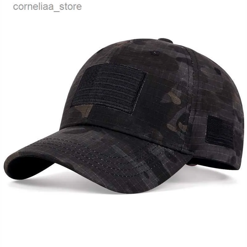 Бейсбольная кепка с флагом Америки для мужчин и женщин Snapback Hat Army American Flag Bone Trucker шляпы в стиле хип-хоп Y240315