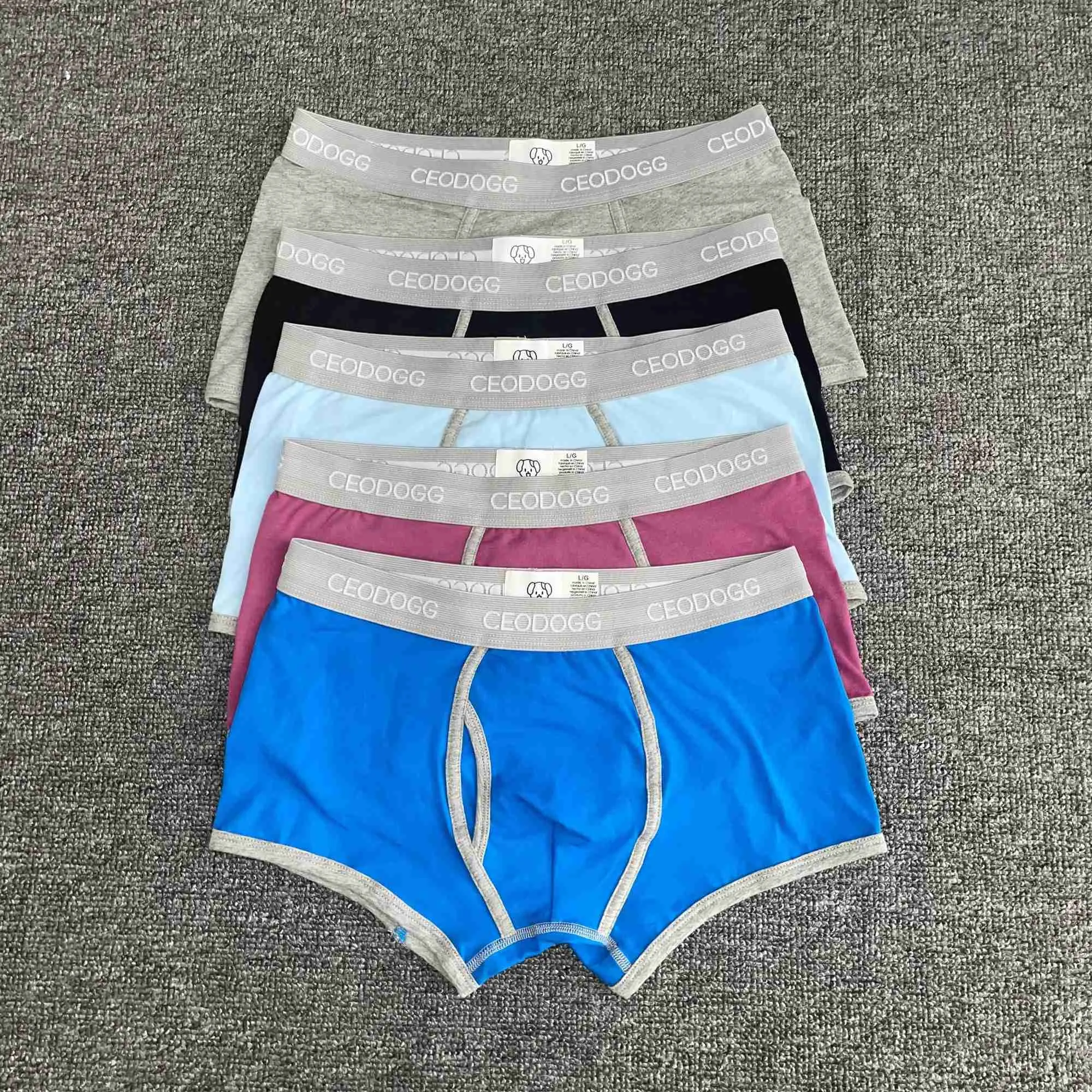 Onderbroeken 5 stks/partij Hot Koop CEODOGG 365 Mannen Ondergoed Heren Boxer Ondergoed Trunks Katoenen Boxershorts Ondergoed Sexy Lingerie menC24315