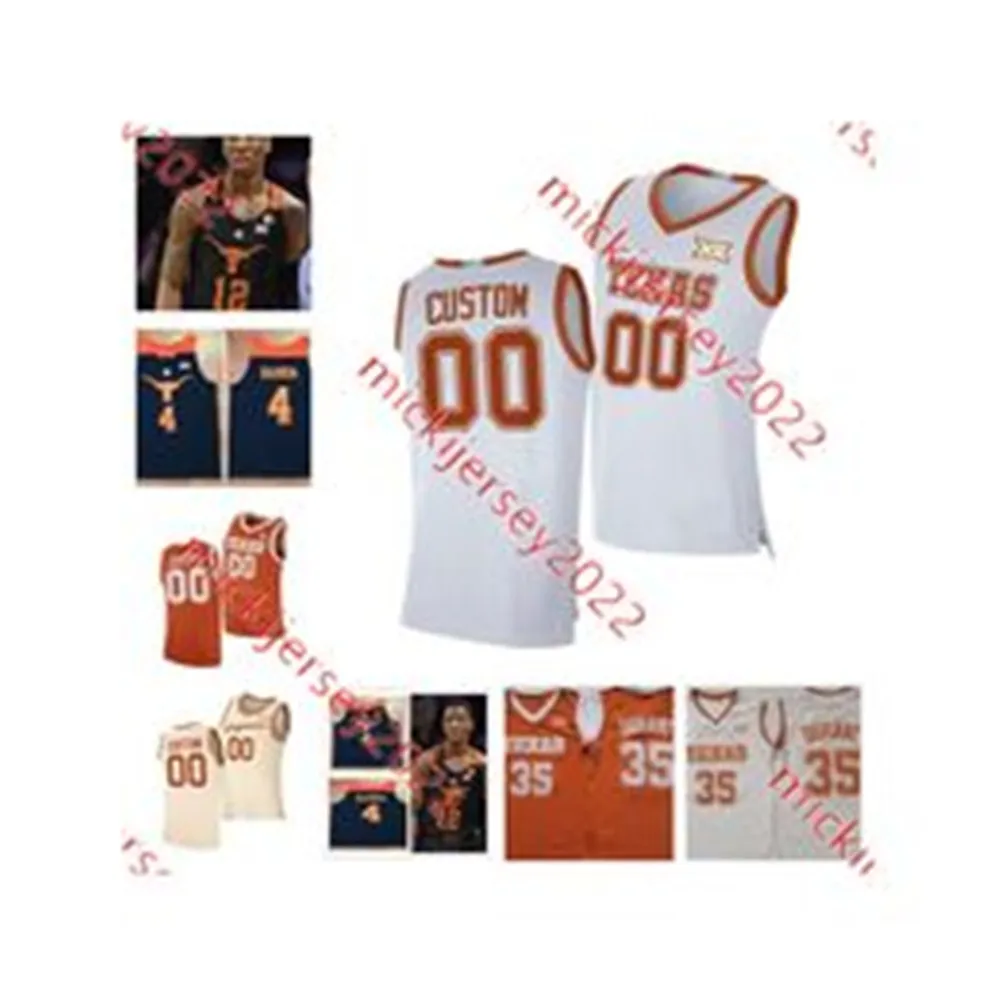 MO BAMBA JAXSON HAYES TEXAS BASKABALL JERSEY LAMARCUS ALDRIDGE D. J. Augustin Jarrett Allen Avery Bradley Cory Joseph Myles Turner Custom Stitched Jerseys