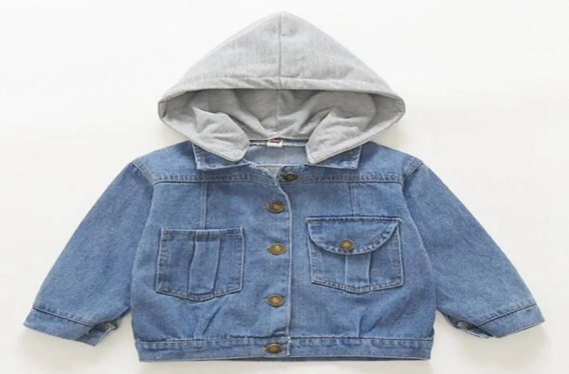 2020 новый стиль, модная детская куртка, джинсовая куртка для девочек, осенняя шляпа, одежда 3489998