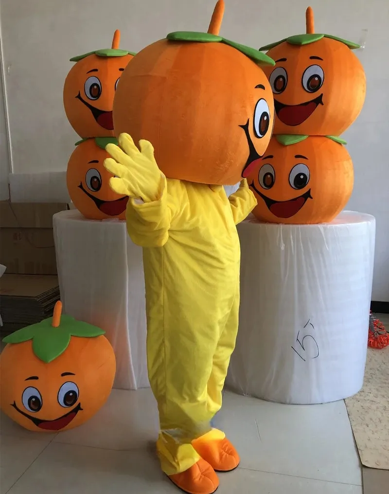 orange fruit fancy dress costume Orange Fruit Mascot Costume Cosplay Party Fancy Dress Outfits Carnival Halloween
