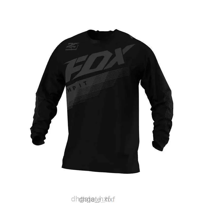 2021 Moto Downhill Sweatshirt Hpit Fox Mtb Mountain Bike Downhill Shirt Motocross Sweatshirt Cross Country Bike Enduro DH