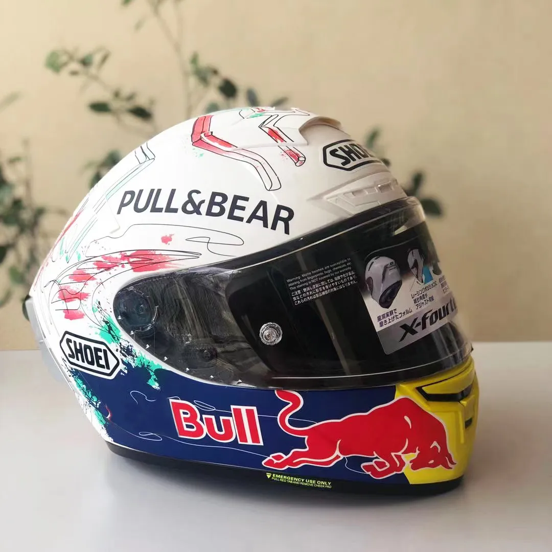 Shoei Full Face X14 X Fourteen MM93 Marquez Graffiti Ant Redbu Ll