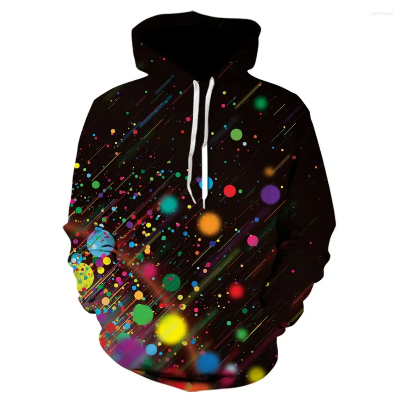 Herrtröjor 2024 mode tredimensionell nyhet mönster hoodie 3D-tryckning kvinnors barn tröja pullover streetwear sw