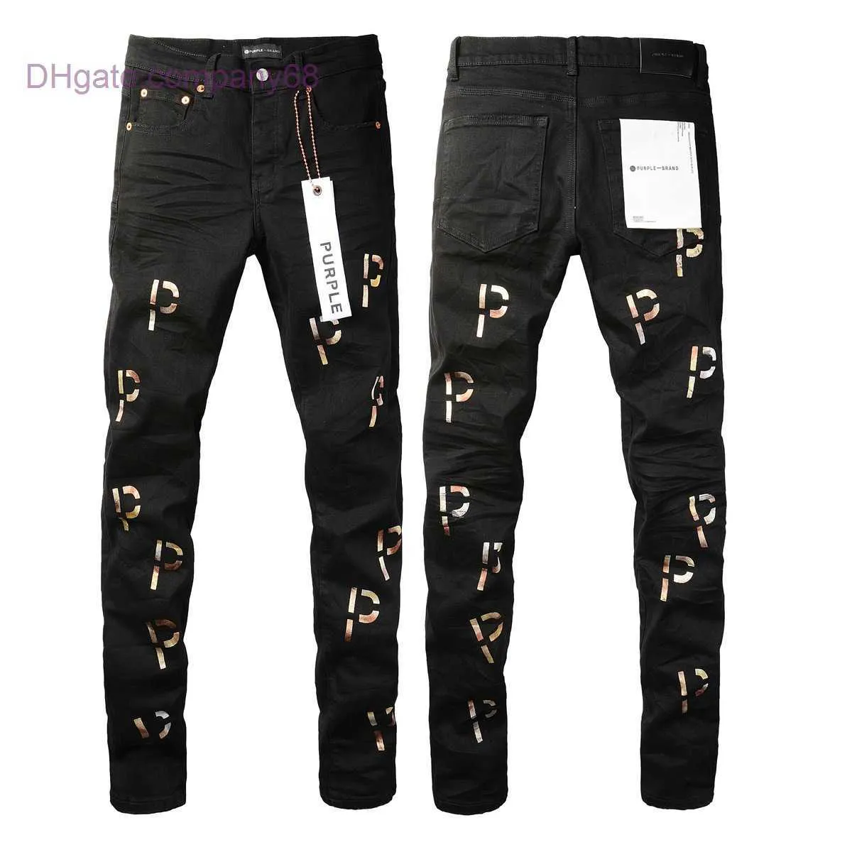 Дизайнерские мужские джинсы Purple Brand Jeans American Stamped Letter