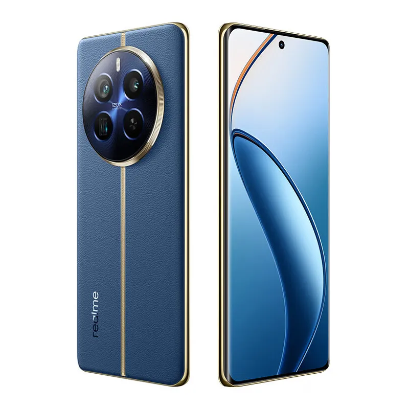 Cellulare originale Oppo Realme 12 Pro+ Plus 5G Smart 8GB RAM 256GB ROM Snapdragon 7s 64.0MP NFC 5000mAh Android 6.7" 120Hz AMOLED schermo curvo ID impronta digitale cellulare