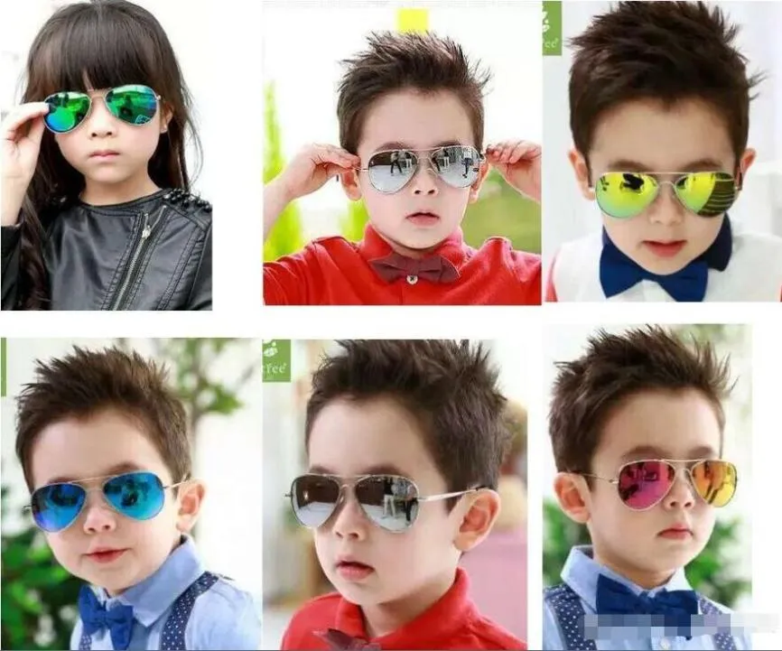2018 verkaufen Kinder Mädchen Jungen Sonnenbrillen Kinder Strandzubehör UV-Schutzbrillen Baby Mode Sonnenschirme Gläser8966546
