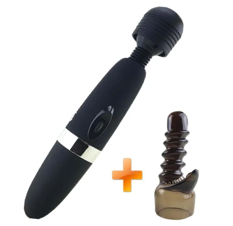 Potężne AV Body Massager Magic Różdżka łechtaczki Duże dildo Sex Toys for Women Produkty dla kobiet masażu pochwy Y1812773299