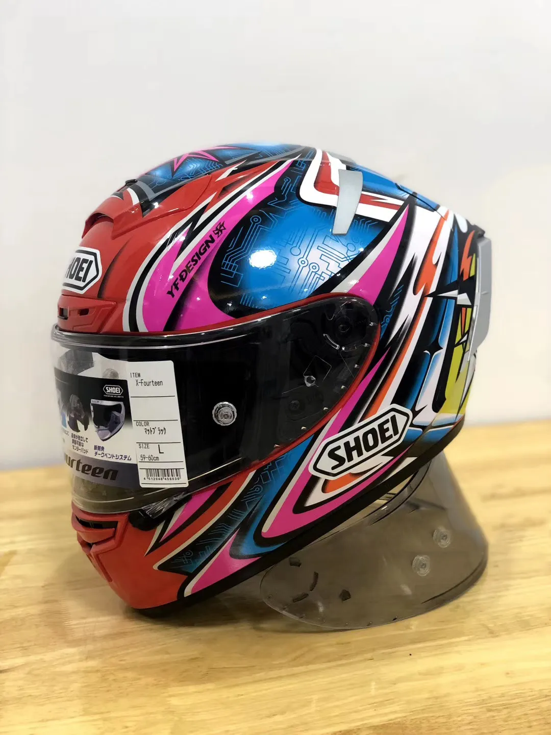 SHOEI 　X-Fourteen TC3 DAIJIRO Shoei Full Face X14 X Fourteen Daijiro TC 1 Pink From 106,53