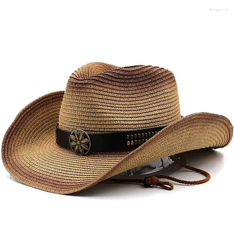 Береты, летние мужские соломенные шляпы, женская джазовая шляпа с поясом цвета хаки, унисекс, полые дышащие пляжные винтажные мужские женские шляпы Fedora