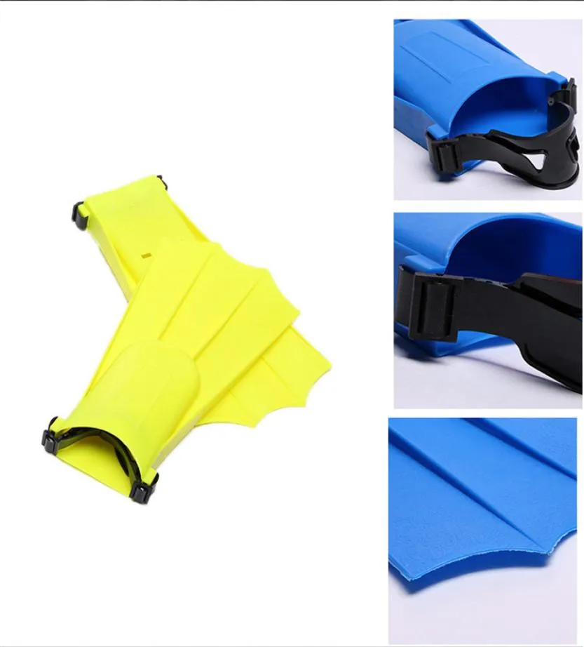 Orange 1Pair Swimming Fins Child Swimming Adjustable flippers for swimming Monofin Long Fins For Underwater Hunting And Diving3006218