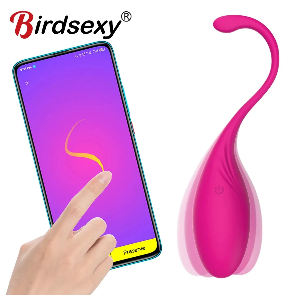 Vibrerande ägg sex leksaker vibratorer för kvinnor app trådlöst fjärrg fläckar kula vaginal kegel bollar bluetooth vibrera för vuxna 240309