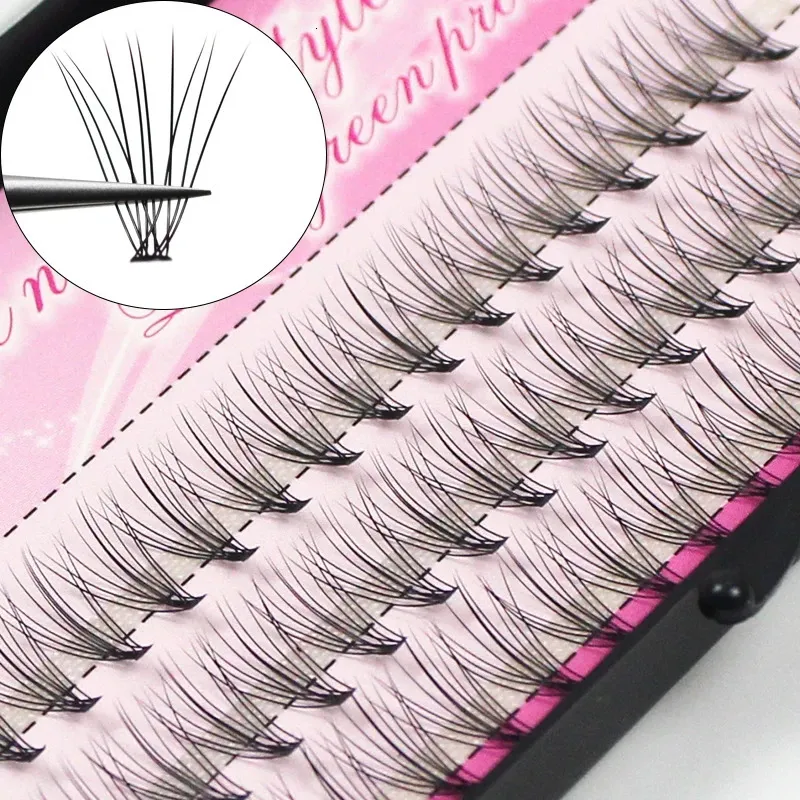 60pcs Individual Cluster EyeLashes Professional Makeup Grafting Fake False Eyelashes for eyelash extensions false eyelashes tabs 240311