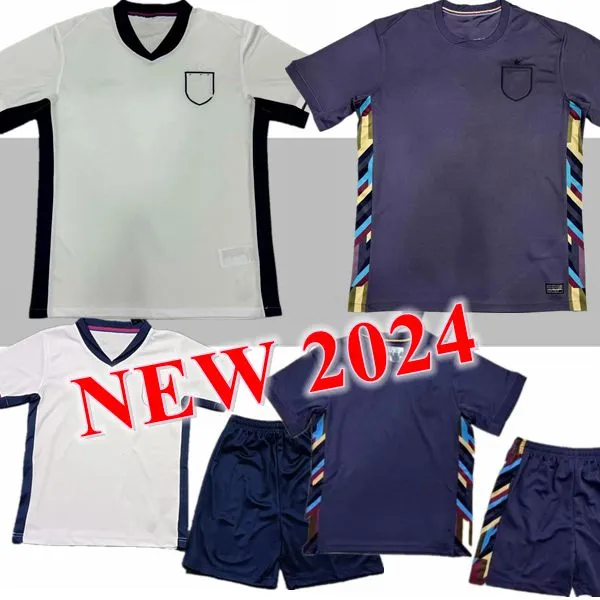 2024 Anglia koszulki piłkarskie Saka Rashford Kane Foden Sterling 23 23 24 Grealish Mount Bellingham Tripptier Gallagher Stones Walker Men Kit Set Football Shirt
