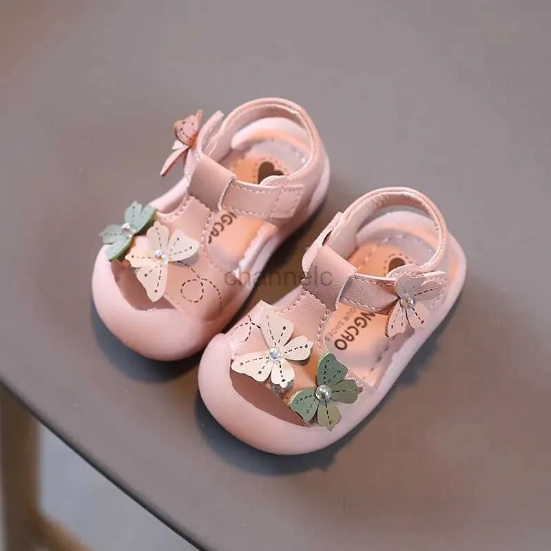 Premiers marcheurs 2021 sandales d'été pour enfants petite princesse 0-2 chaussures souples d'été pour petit enfant 240315