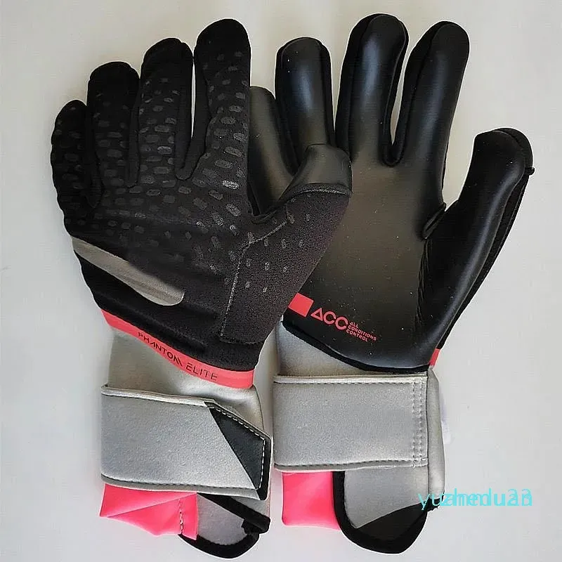 New Design Professional Soccer Goalkeeper Glvoes Latex without Finger Protection Children Adults Football Goalie Gloves