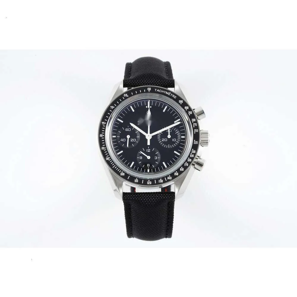 orologio automatico superclone da uomo designer speedmaster omegawatch da uomo cronografo da polso movimento meccanico di alta qualità di lusso con scatola 4KEF KO4D