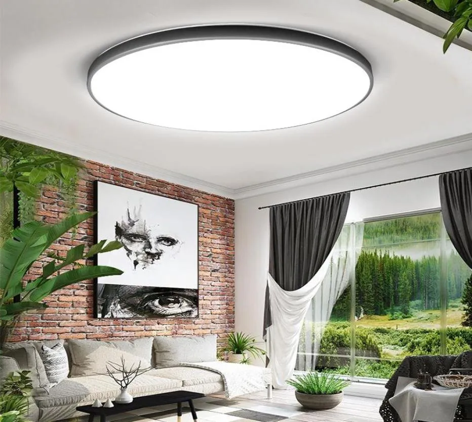 Lâmpada de teto led para casa 220v luzes de teto modernas 15203050w montagem em superfície luminária para sala estar quarto cozinha7387886