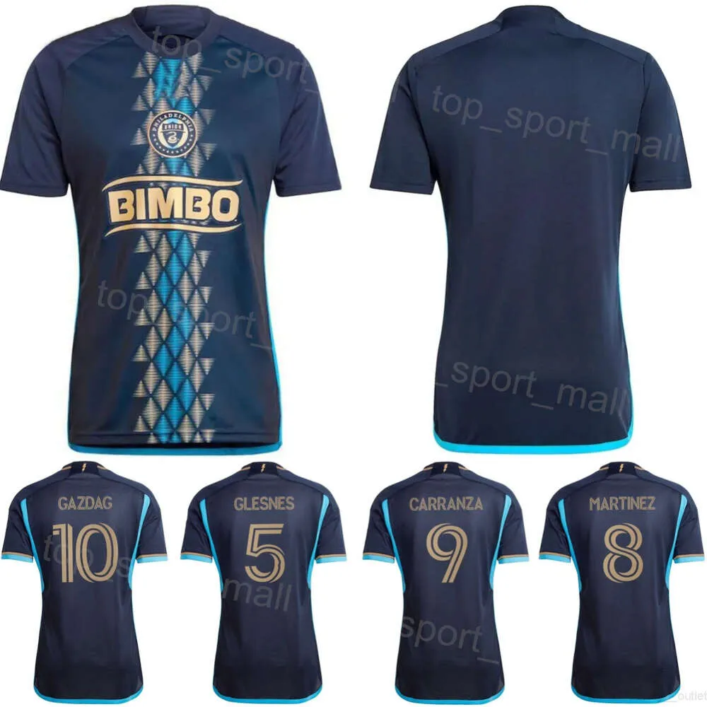 24 25 Philadelphia Union Futbol 9 Julian Carranza Jersey 10 Daniel Gazdag 27 Kai Wagner 7 Mikkel Uhre 16 Jack McGlynn Quinn Sullivan Jakob Glesnes Futbol Gömlek