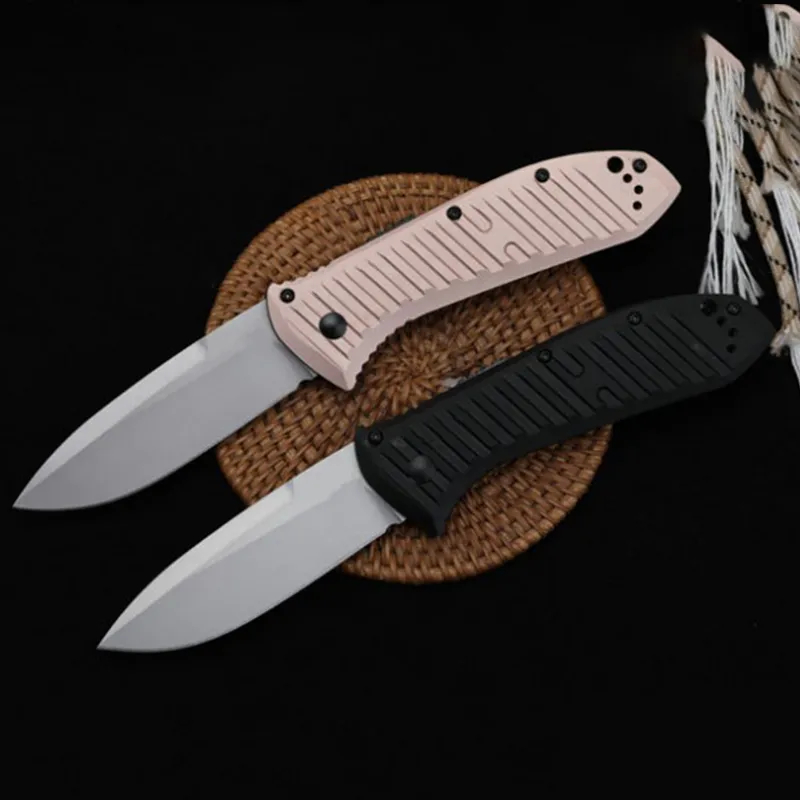 Camping Aluminium Handle BM 5700 Folding Knife Outdoor Field Survival Pocket Tactical Knives