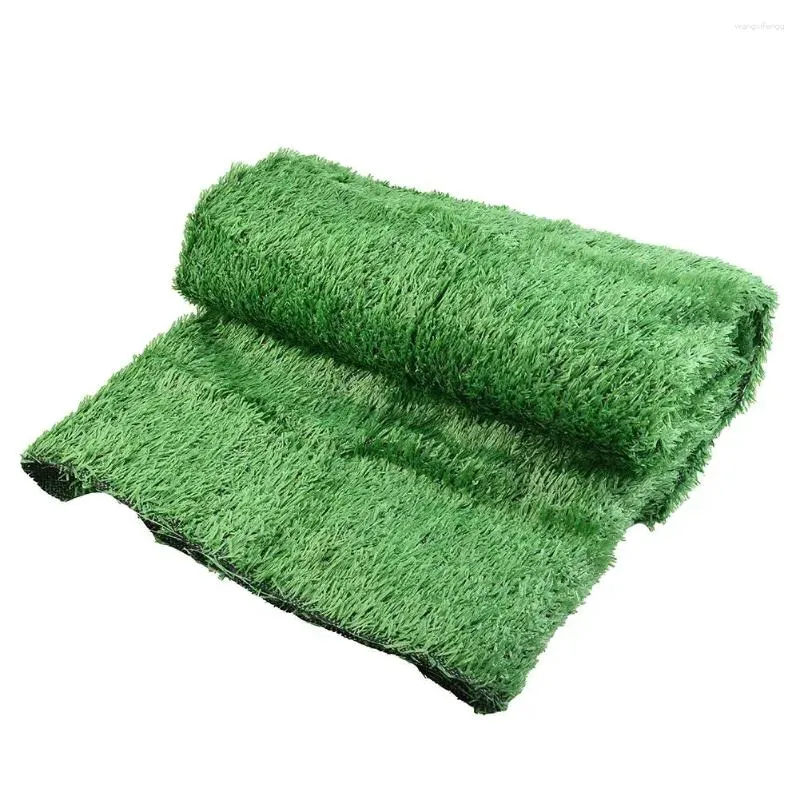 Accessoires de fleurs décoratives, tapis de gazon artificiel, épaisseur de 2cm, pour l'école, le jardinage, l'aire de jeux de la maternelle allongée