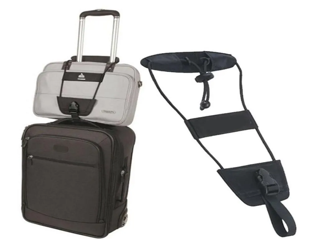 ストラップパッキング調整可能なトラベルスーツケース荷物ベルトナイロンキャリーオンバンジーベルトイージーアクセサリー5444615