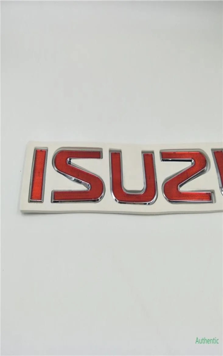 Для Isuzu 3D Trucks Запчасти Логотип автомобиля Задние буквы Значок эмблемы наклейка2964356