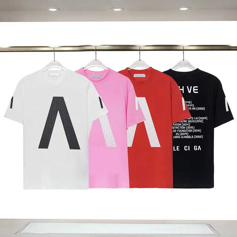 2024 NOUVEAU Hommes T-shirts Été Hommes T-shirts À Manches Courtes Top Designer T-shirts Imprimé Chemise De Mode Homme T-shirts Vêtements Taille S-XL # 444