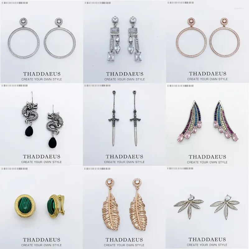 Dangle Earrings Drop Earring Richly Ornamented Sword Cross Vintage Gift For Women Men High Quality Fine Jewelry