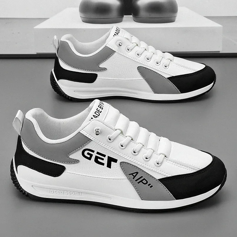 Casual Shoes For Men Trendy And Versatile Forrest Gump Men Shoes Autumn One Foot Sports Casual Board Shoes Bean Shoes I07t#_vogvips.com