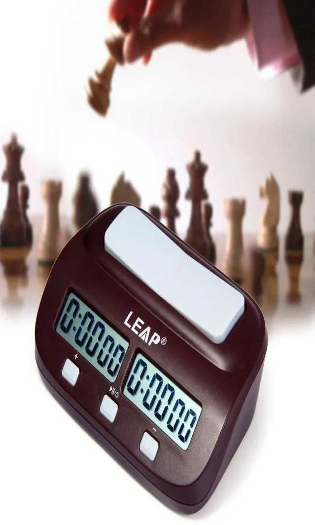 Leap Digital Professional Chess Clockカウントダウンタイマースポーツ電子チェスクロックIGOコンペティションボードゲームチェスウォッチLJ9945996