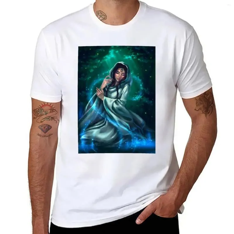 Canotte da uomo T-shirt Priestess Of Light Camicetta T-shirt divertenti da uomo in cotone