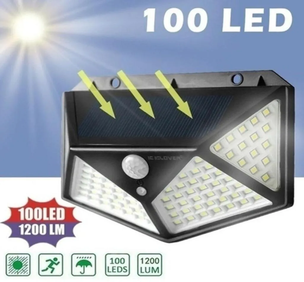 LED LED Solar Lights Solar Security Lighting Lightproof Pir Motion Motion Sensor Wall Light Garden Lamp86473325816946