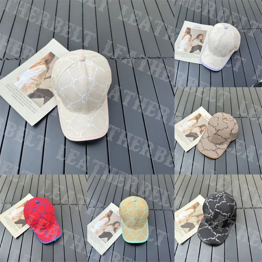 Designer Letter Baseball Cap Women Men White Snapback Caps Summer Autumn Outdoor Beach Visor HAT265S