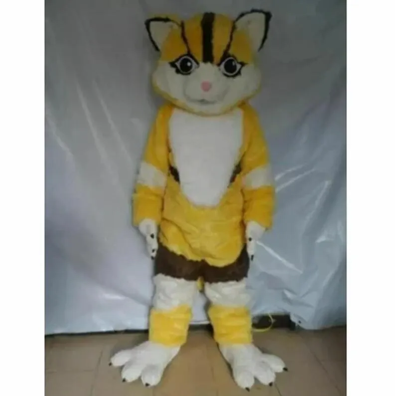 2024 Adult Size Cat Mascot Costume Halloween Christmas Fancy Party Dress CartoonFancy Dress Carnival Unisex Adults Outfit