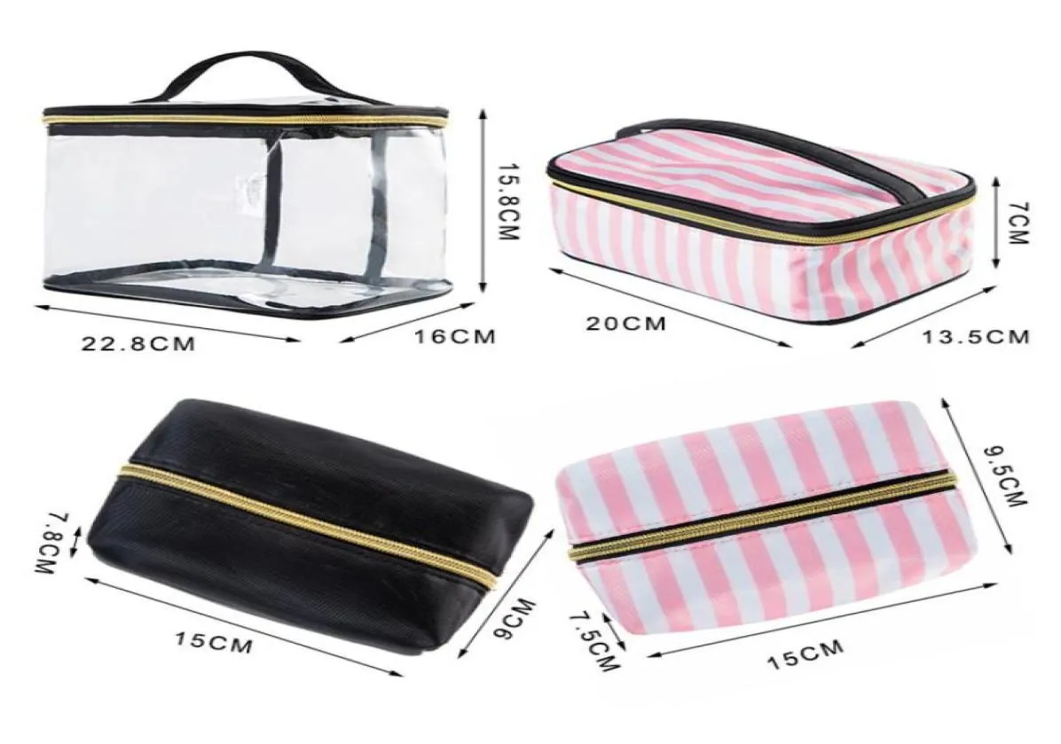 4pcs Cosmetic Bags Set Portable Makeup Tools Organizer Case Toiletry Pouch Travel Box Accessories Supply Product5669989