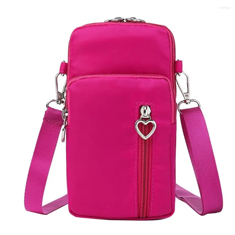 Schoudertassen Dames Oxfordstof Mini Messenger Waterdicht Dagelijks Grote capaciteit Buiten Casual Verstelbare riem Cadeau Crossbody Telefoontas