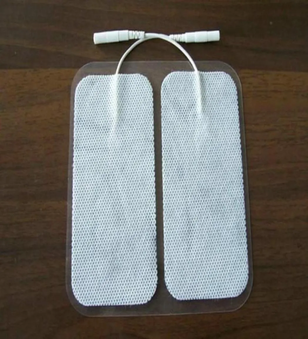 100pcslarge n0nwoven Fabri Tens Machine Pads أقطاب أقطاب قابلة لإعادة الاستخدام Long Life Vals 59cm1579091