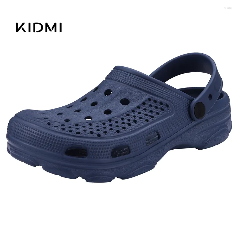 Slippers Kidmi Fashion Women Garden في الهواء الطلق شاطئ النعال منزل الحمام شرائح الصيف 2024 للجنسين غير الرسمي إيفا