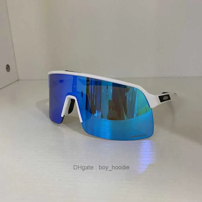 Kolarstwo okulary przeciwsłoneczne UV400 3 soczewki Sports Sports Outdoor Jazer Kieliszki rowerowe Gogle spolaryzowane z obudową dla mężczyzn kobiety OO9463 W9GZ