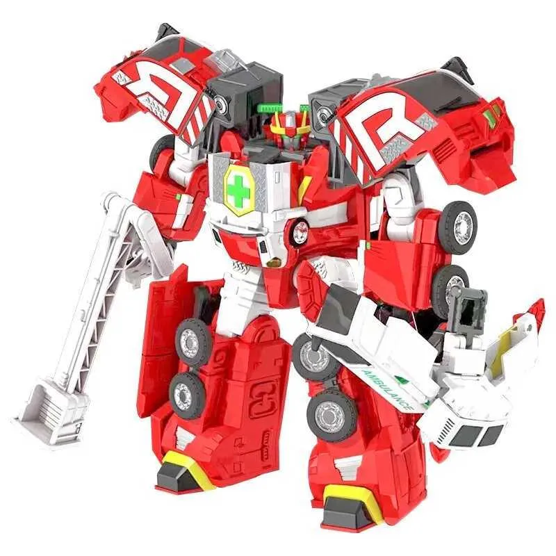 Transformation Robots 2-in-1 Hello Carbot Rescue Car and Fire