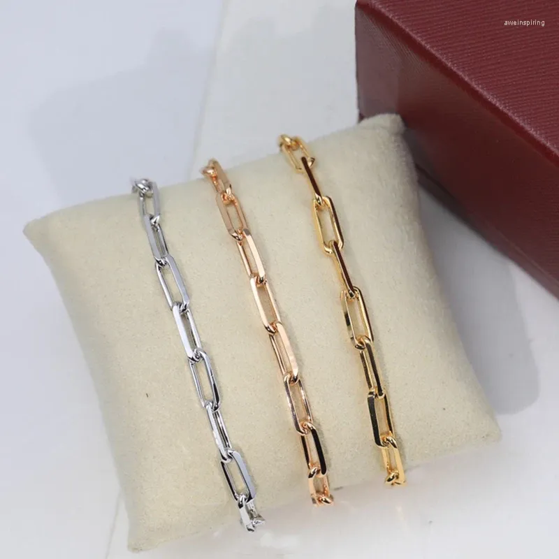 Pulseras con dijes Marcas de moda de verano Joyería de lujo Hombres Mujeres Rock Diseño de cadena simple Pulsera Regalos de accesorios de cumpleaños todos los días