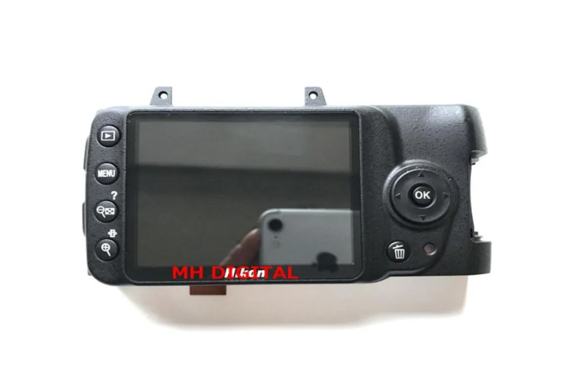 Original baksida bakre fodral med LCD -knapp flex för Nikon D3000 kamera ersättningsenhet reparation delar9081412