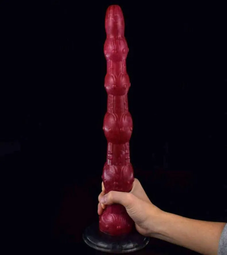 NXY Dildos Liquid Silicone Hud är mjuka män och kvinnor använder tjock lång trädgård anal plug Passionerad massage vuxen kul 03176820326