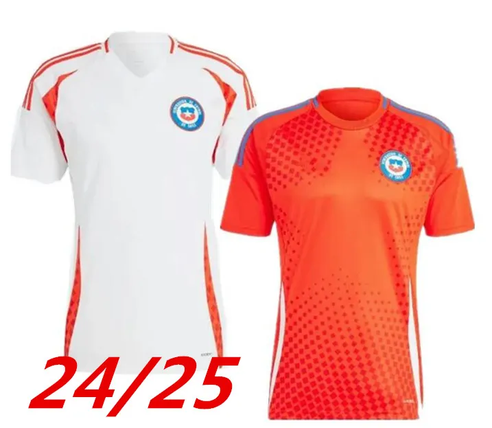 2024 2025 Chile Soccer Jerseys chilean 22 23 24 25 Vidal Alexis Sanchez Felipe MEDEL Erick E.VARGAS Men kids kit Football Shirts SALAS Zamorano Sierra 999
