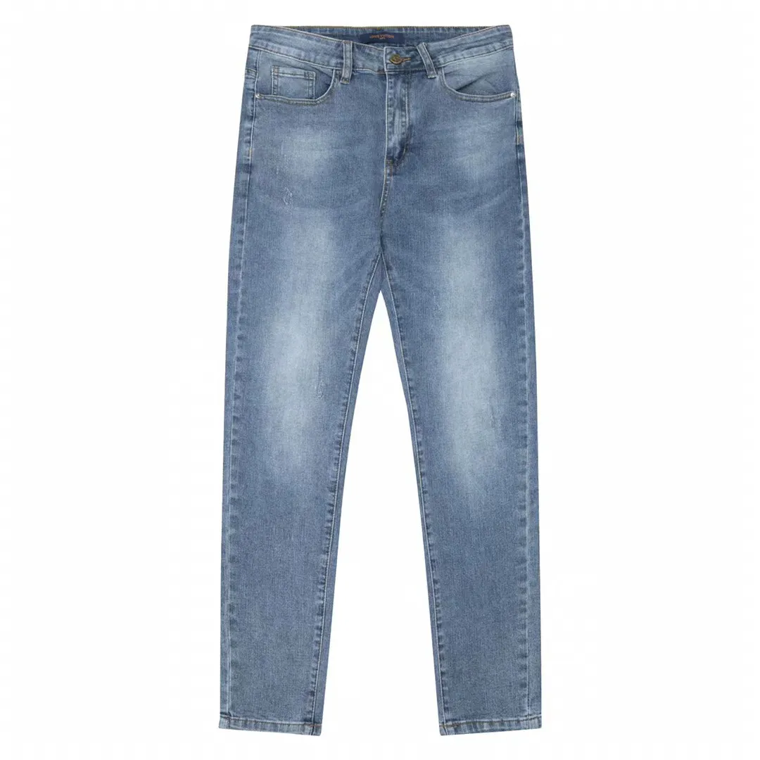 2024 Nya lila jeans denimbyxor Mens Jeans Designer Jean Men Blue Jeans High-End Quality Straight Design Retro Streetwear Casual Sweatpants 28-36