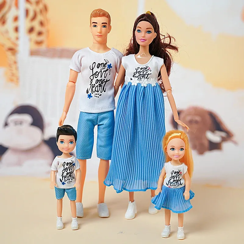 Doll Toys Barbie Doll Mom And Dad 12 Inch Doll Family Family Doll