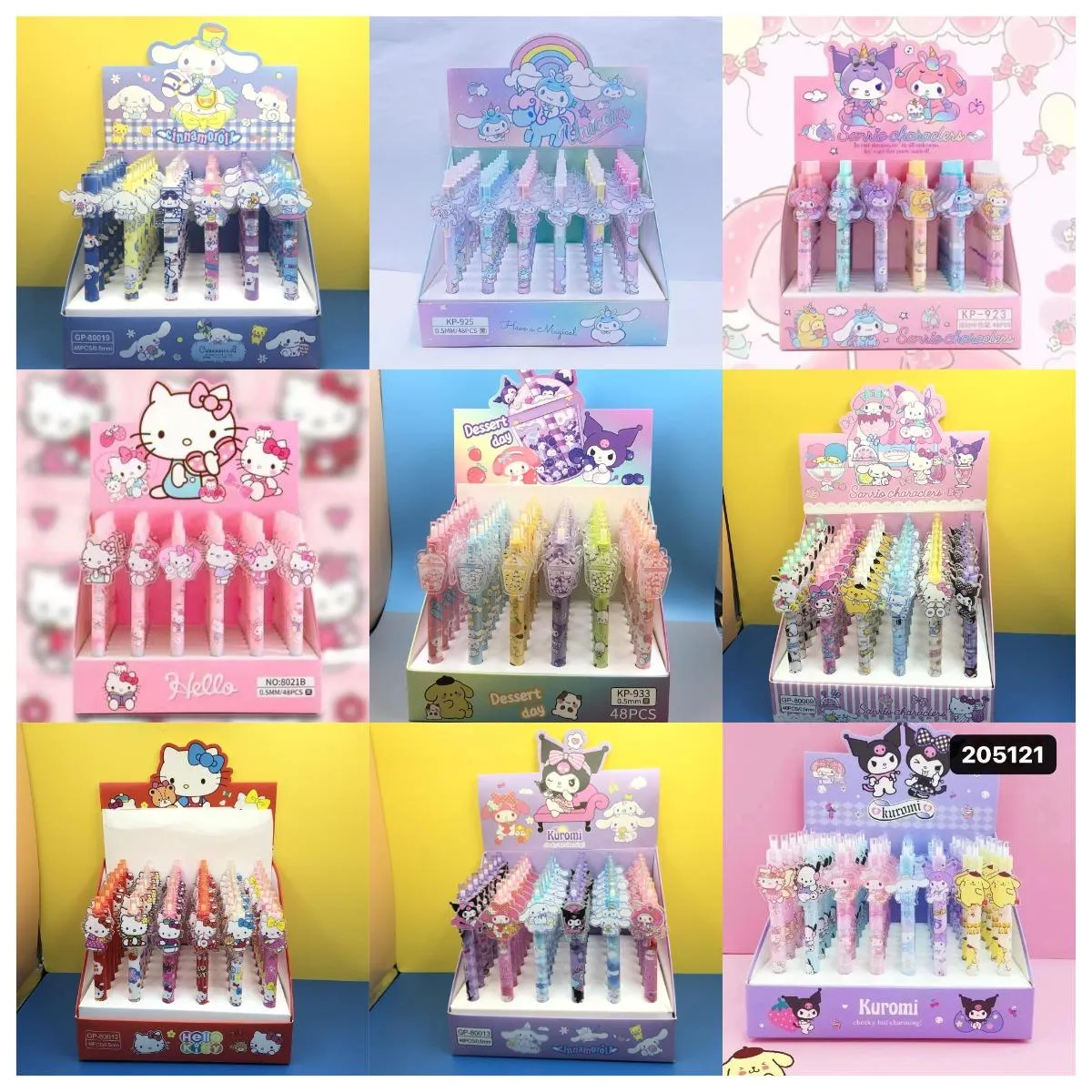 Wholesale Cartoon Cute Little Girl Press Pens  ... 
